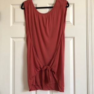 BCBG dress/tunic with wrap around tie